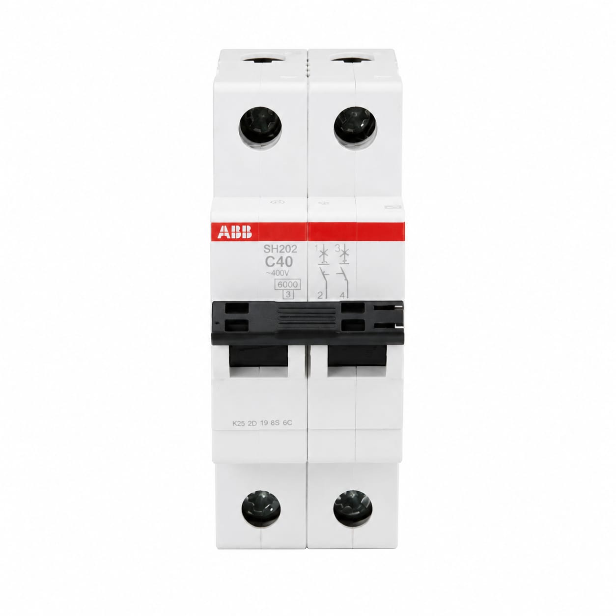 قاطع اوتوماتيك ثنائي-ABB SH202 C40