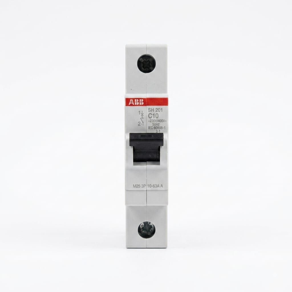قاطع كهربائي أوتوماتيك احادي  ABB SH201-C10